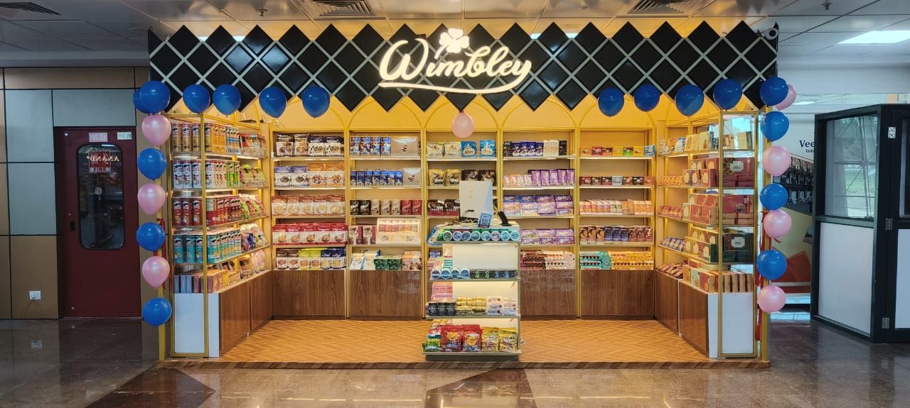 Chocolate Store : Domestic Security hold area , Portblair Airport
